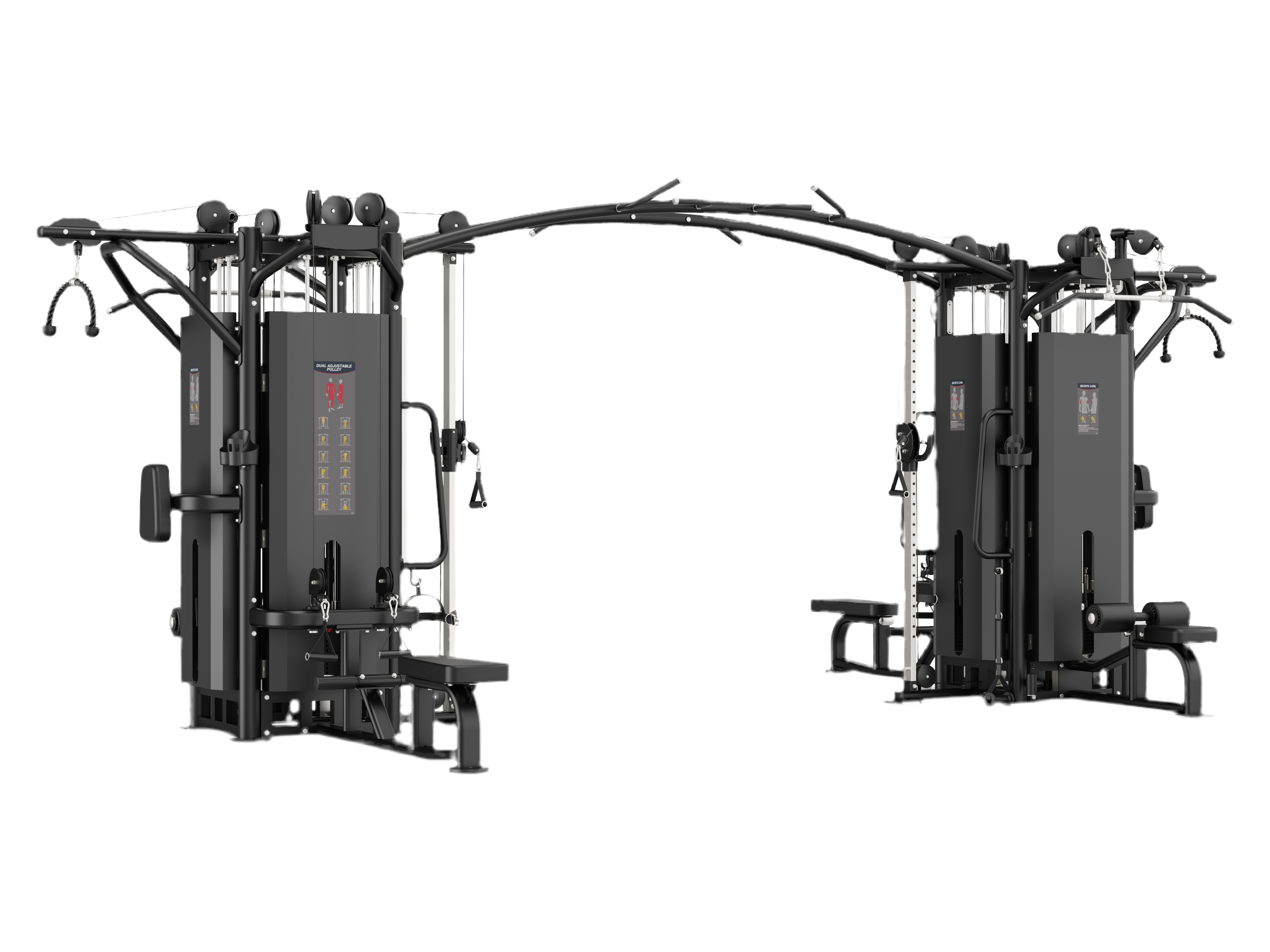 Attack Fitness 8 Station - Pro Gym Essentials