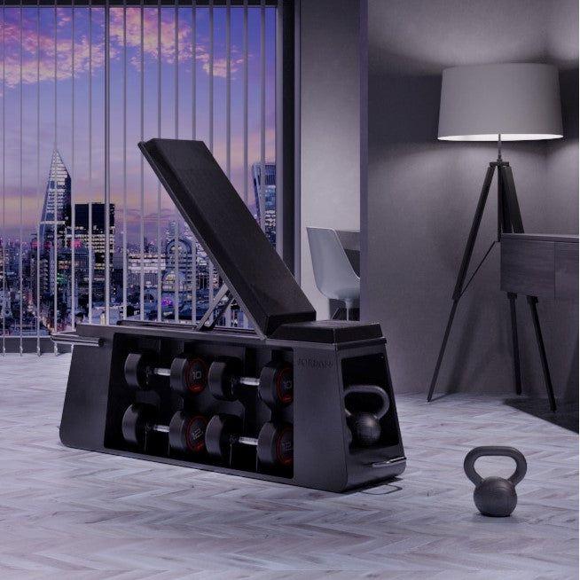 JORDAN Fusion HIIT Bench - Black - Pro Gym Essentials