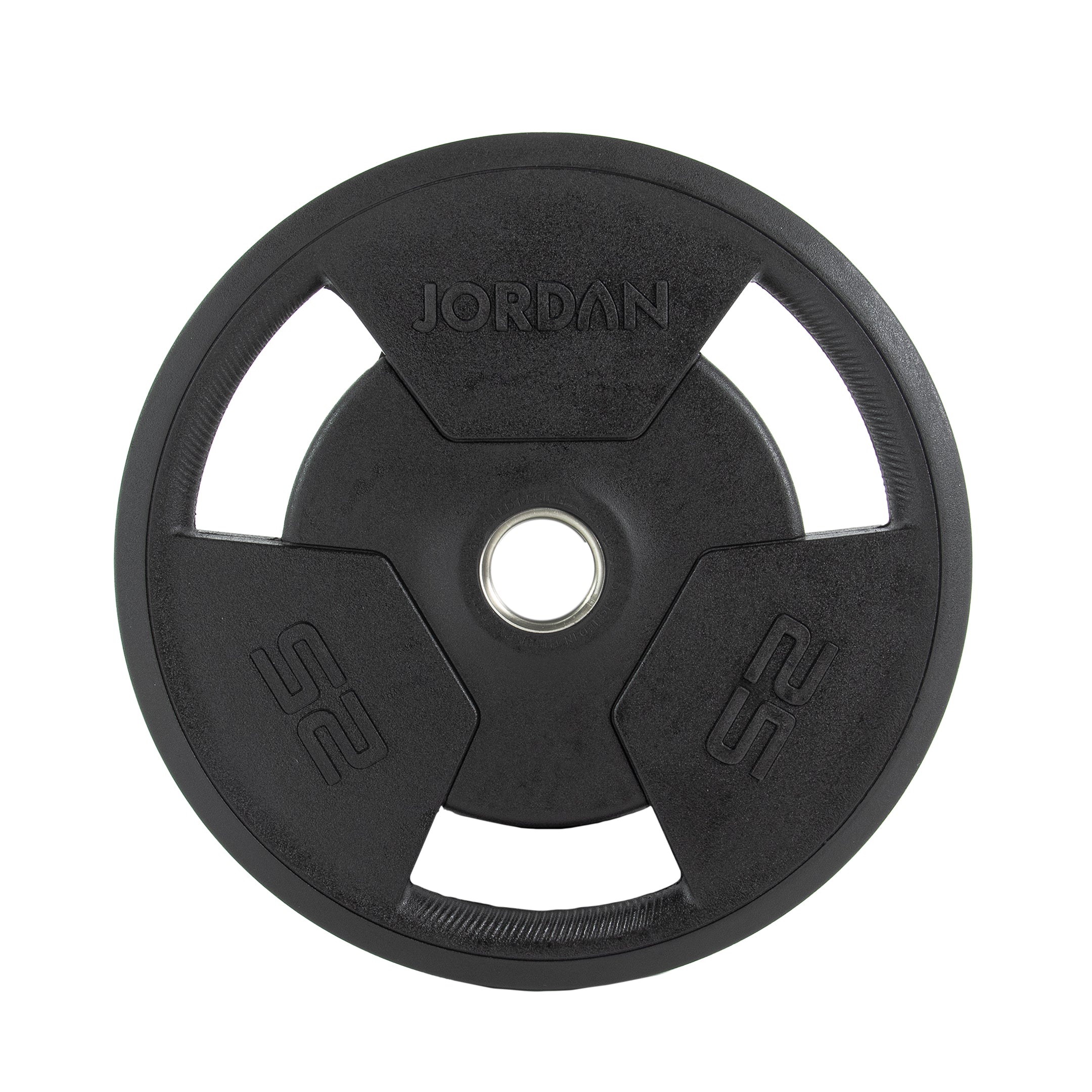 JORDAN Rubber Tri-Grip Olympic Weight Plates - Pro Gym Essentials