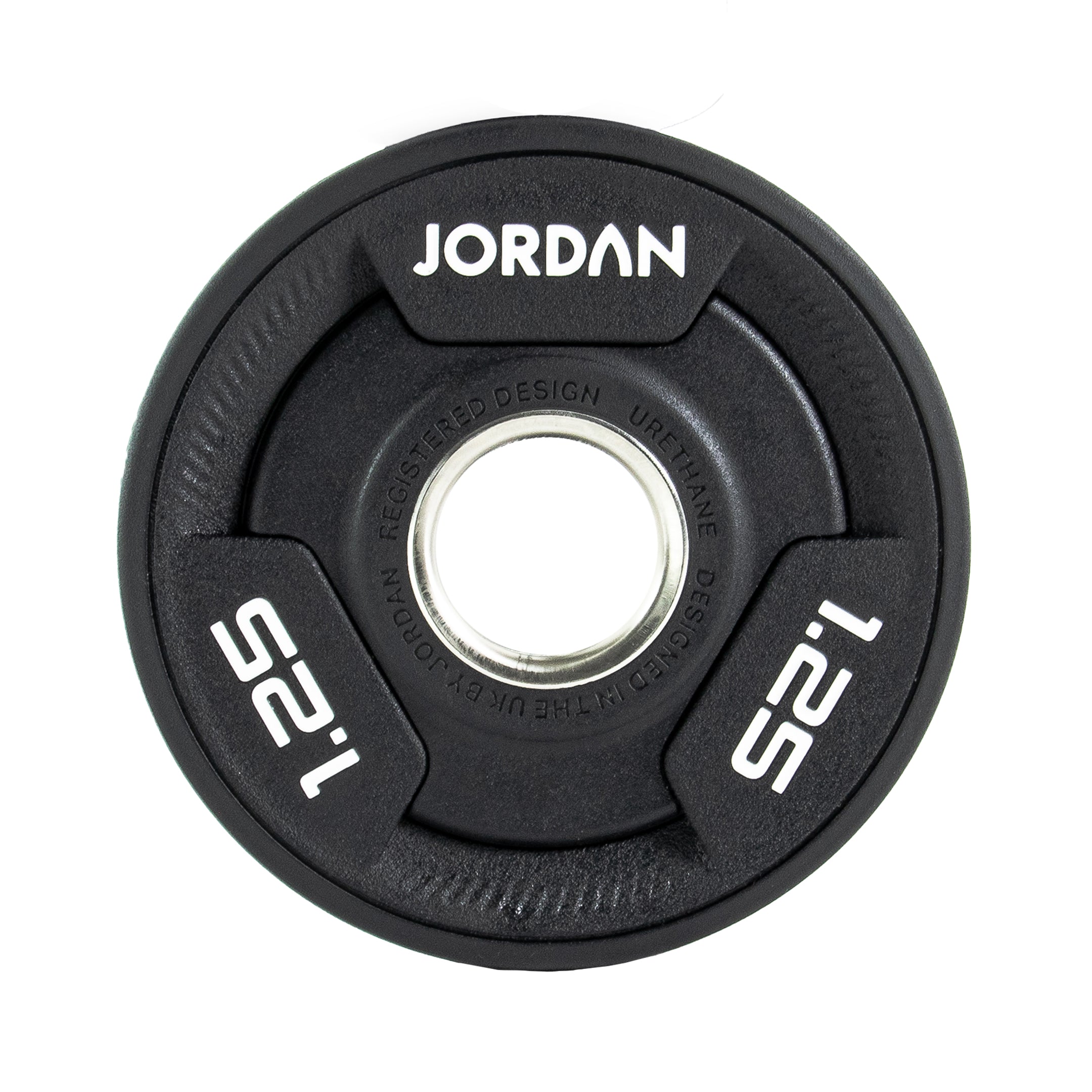 JORDAN Urethane Tri-Grip Olympic Plates - Pro Gym Essentials