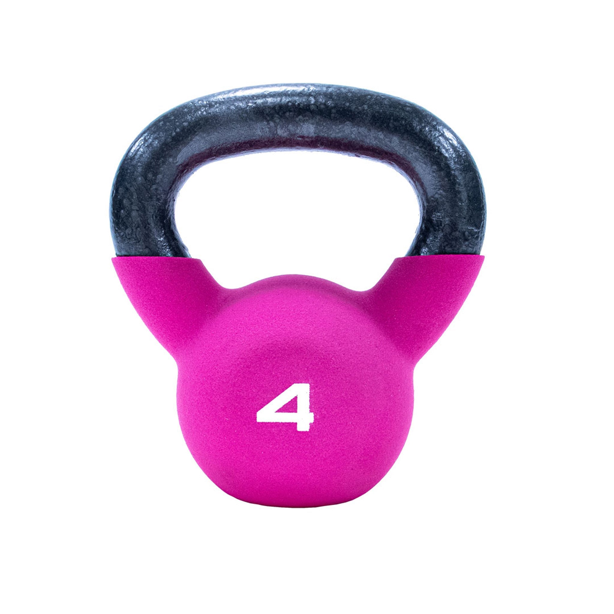 JORDAN Neoprene Covered Kettlebell - Pro Gym Essentials