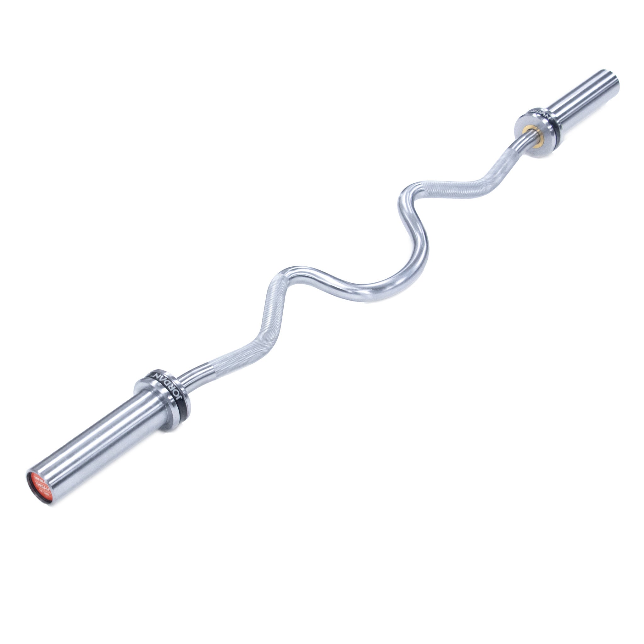 JORDAN® Steel Series Super Curl Bar with bearings - Pro Gym Essentials