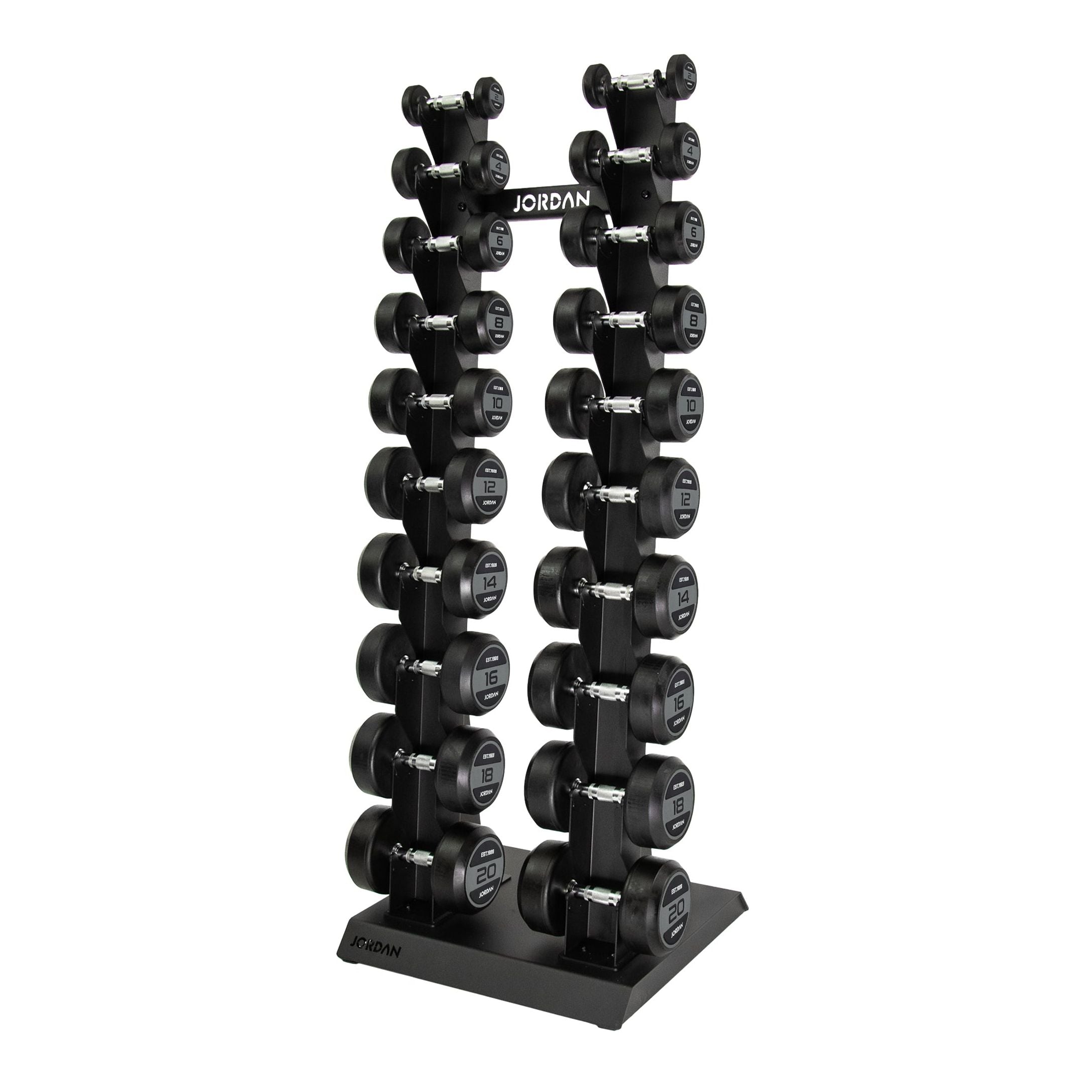 JORDAN Vertical Dumbbell Racks (S-Series) - Pro Gym Essentials