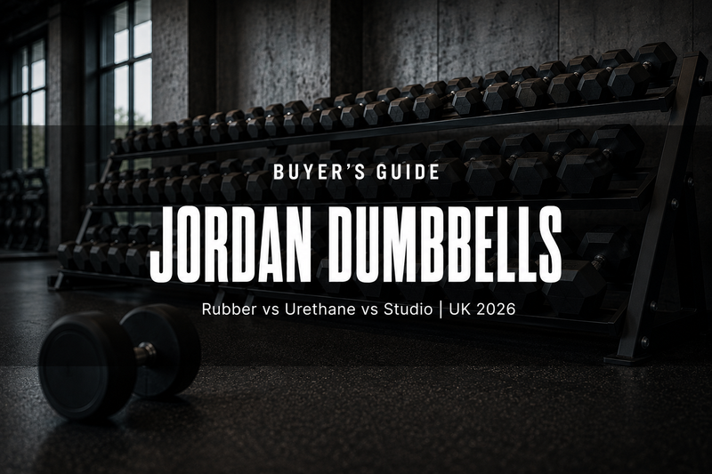 Jordan Dumbbells UK: Rubber vs Urethane vs Studio (2026)