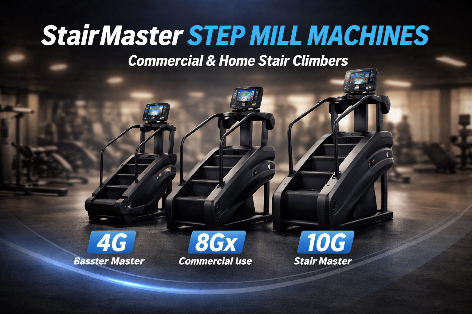 StairMaster 4G vs 8Gx vs 10G: Which StepMill Is Right For Your Gym or Facility?