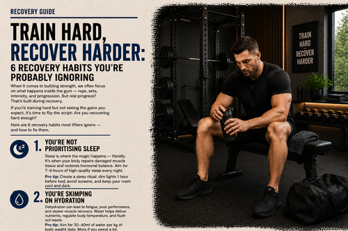 Train Hard, Recover Harder: 6 Recovery Habits You’re Probably Ignoring