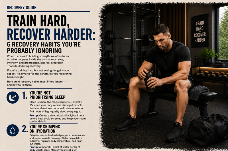 Train Hard, Recover Harder: 6 Recovery Habits You’re Probably Ignoring