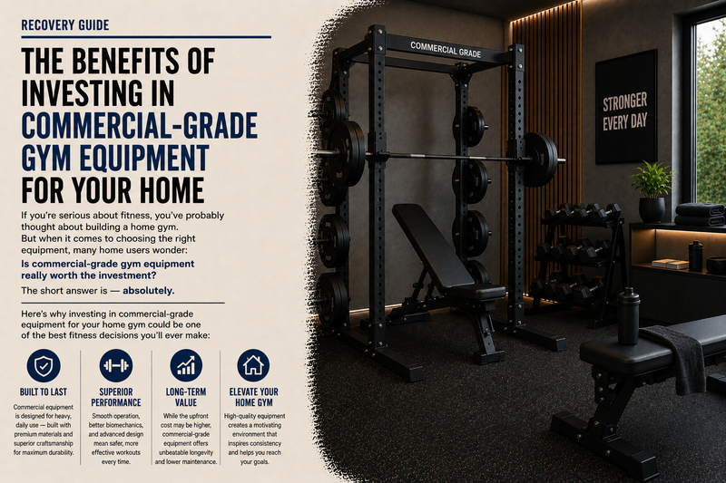 The Benefits of Investing in Commercial-Grade Gym Equipment for Your Home