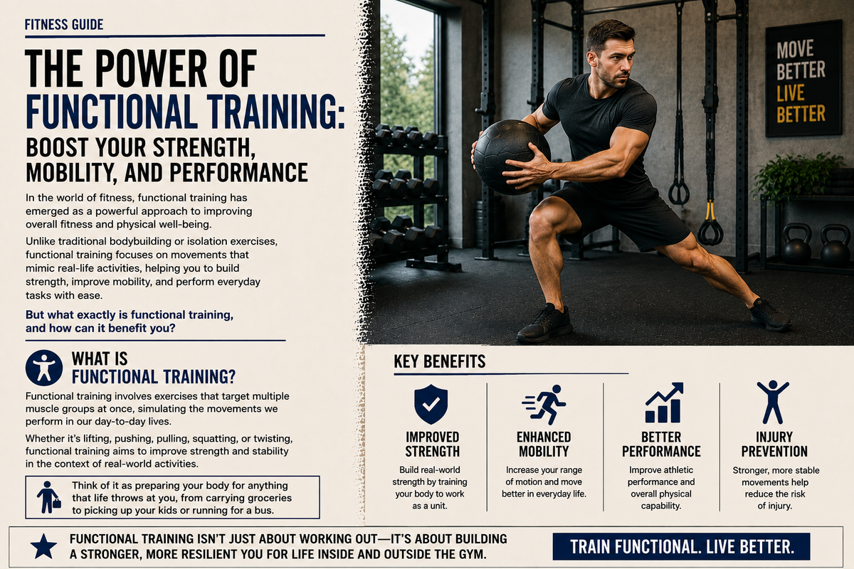 The Power of Functional Training: Boost Your Strength, Mobility, and Performance