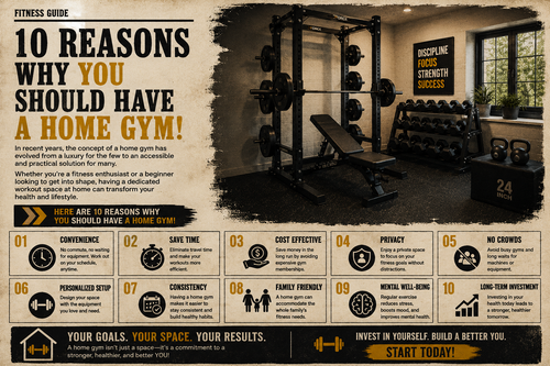 10 Reasons why YOU should have a home gym!