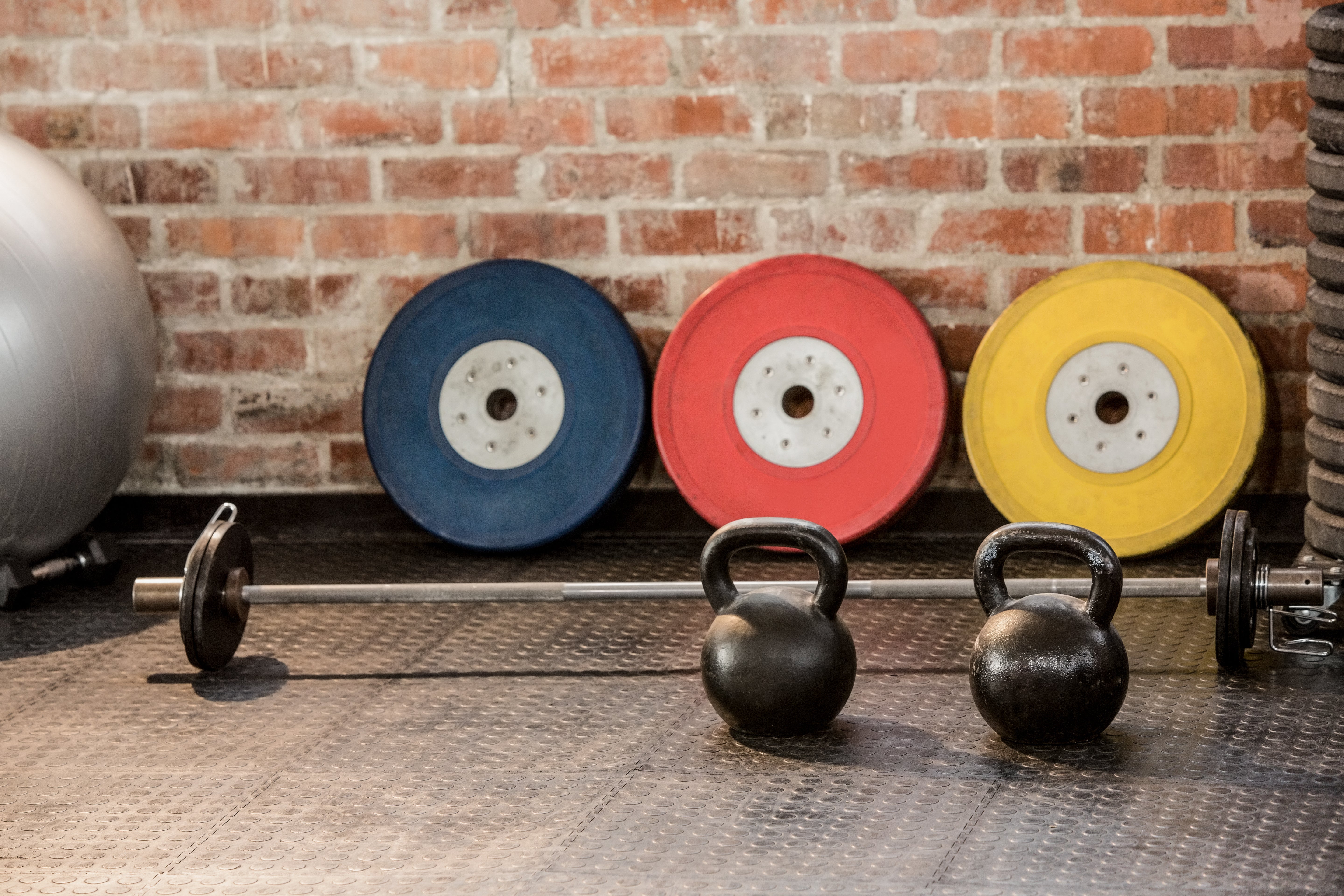  weight Plates and dumbbells