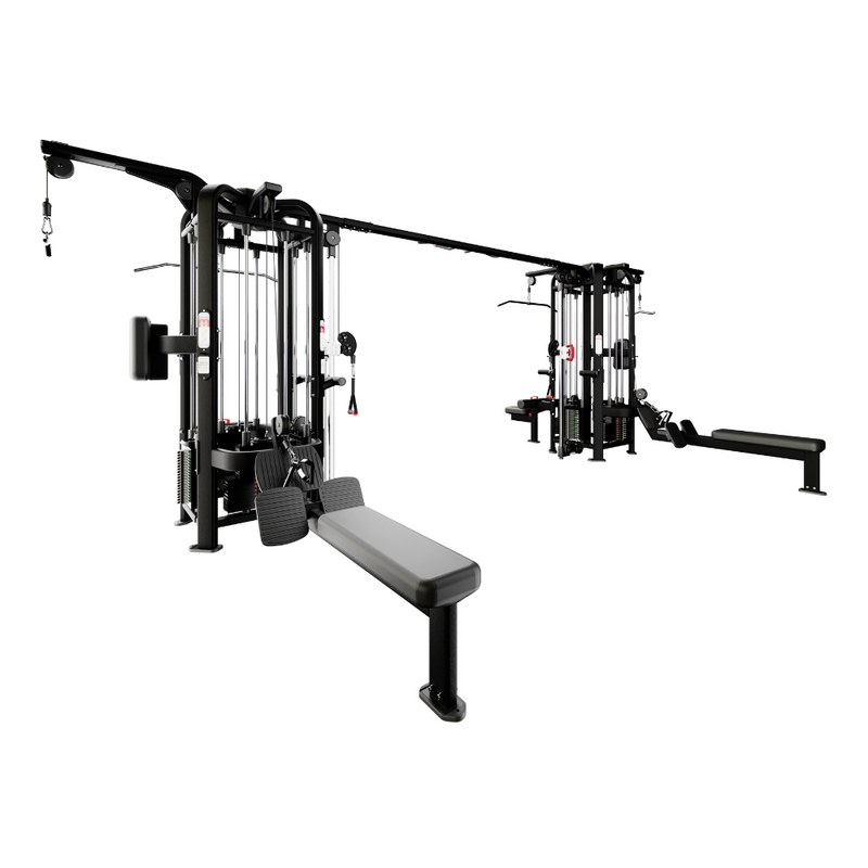 Nautilus 9 Station with Adjustable Pulley Multi-Station