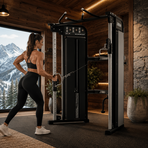JORDAN HELIX Dual Cable Adjustable Pulley Machine - Pro Gym Essentials