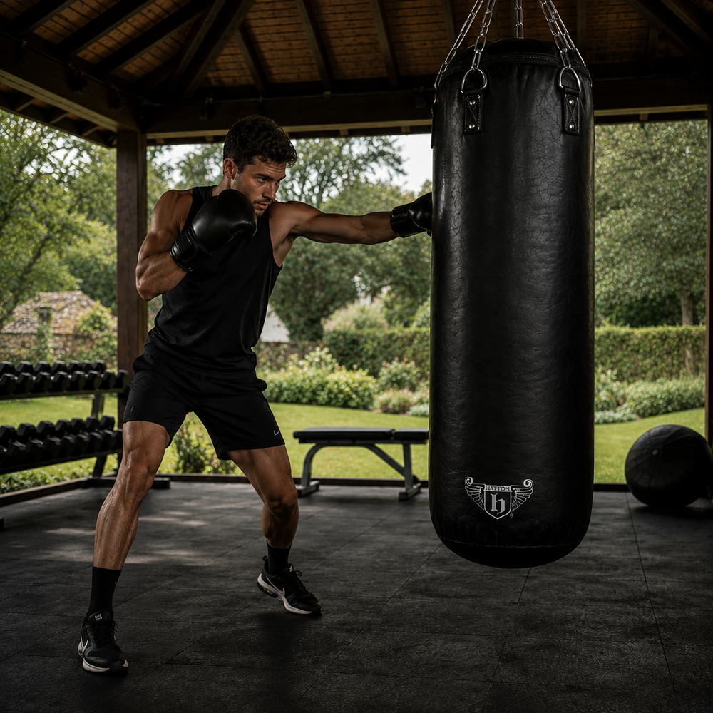 Hatton Boxing Heavy Duty Punch Bag - Pro Gym Essentials