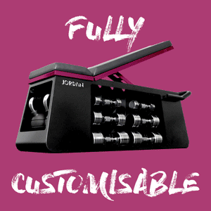 JORDAN Fusion HIIT Bench - Black - Pro Gym Essentials