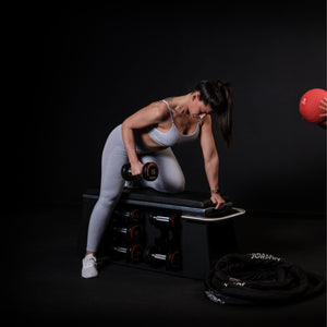 JORDAN Fusion HIIT Bench - Black - Pro Gym Essentials