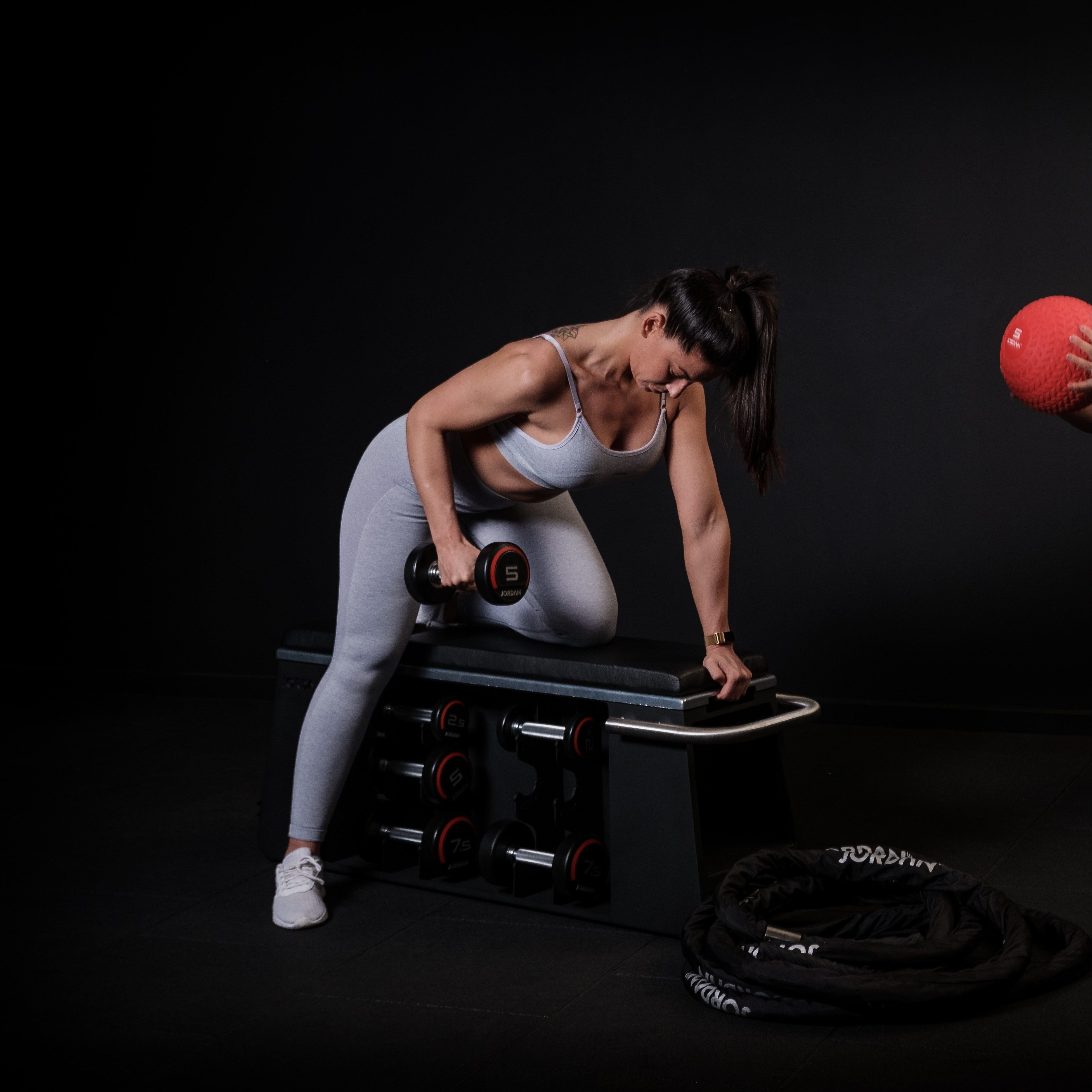 JORDAN Fusion HIIT Bench - Black - Pro Gym Essentials