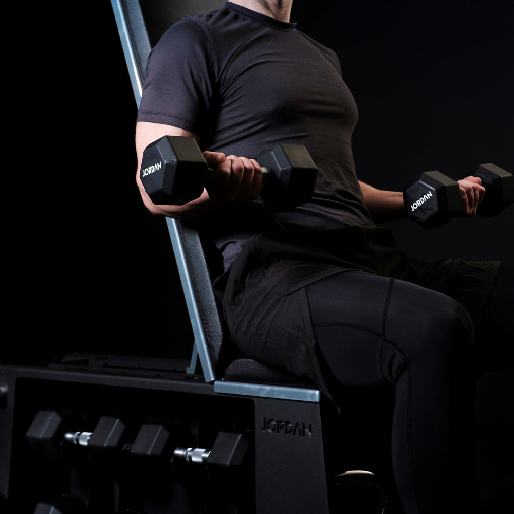 JORDAN Fusion HIIT Bench - Black - Pro Gym Essentials