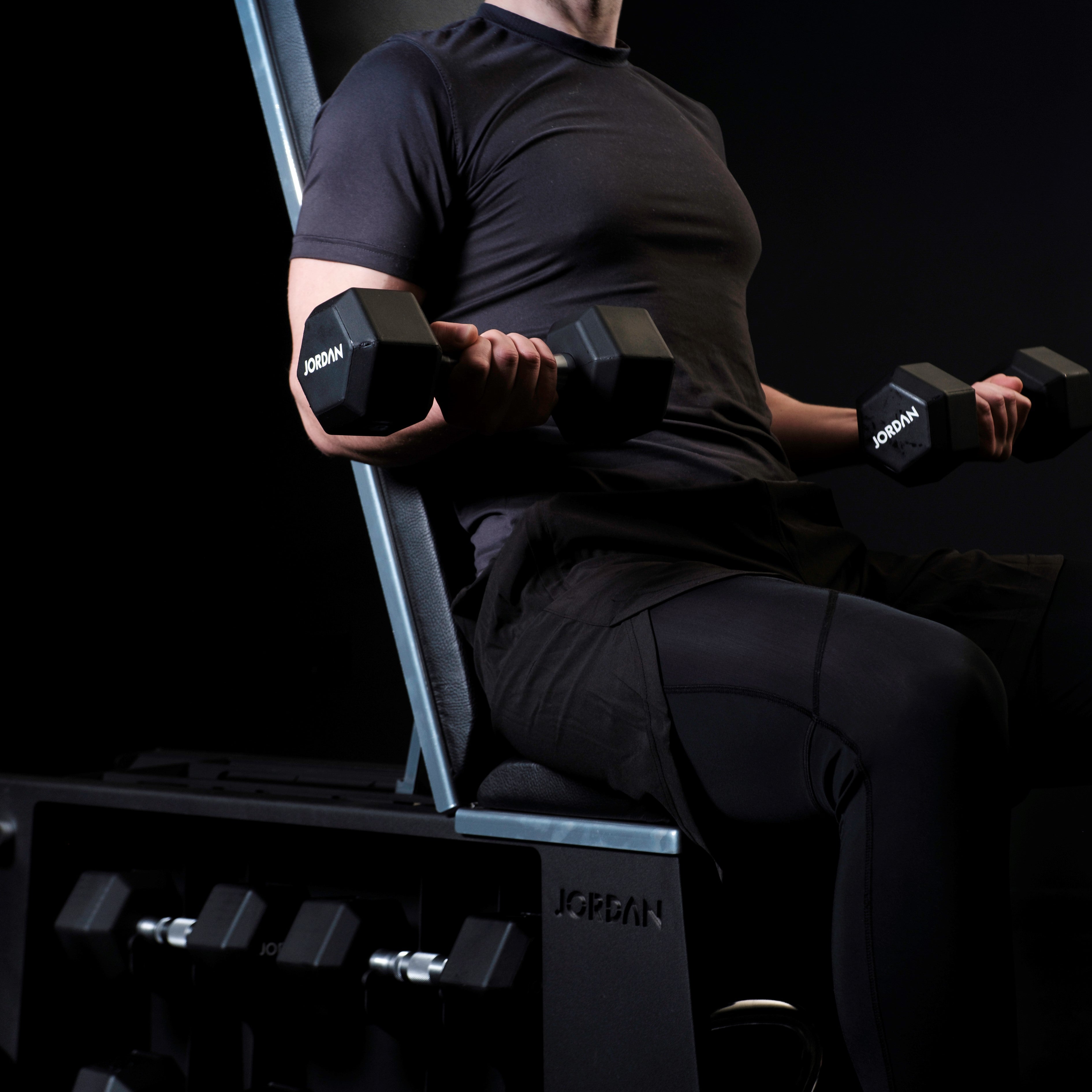 JORDAN Fusion HIIT Bench - Black - Pro Gym Essentials