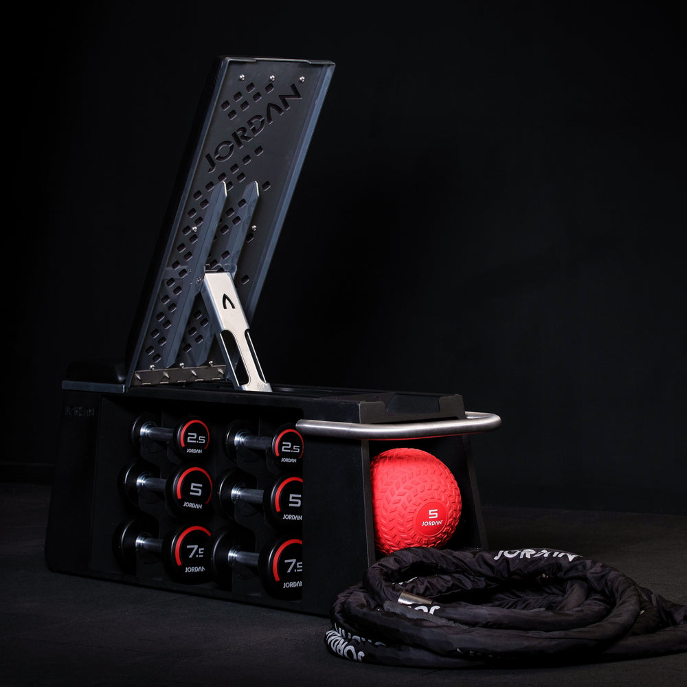JORDAN Fusion HIIT Bench - Black - Pro Gym Essentials
