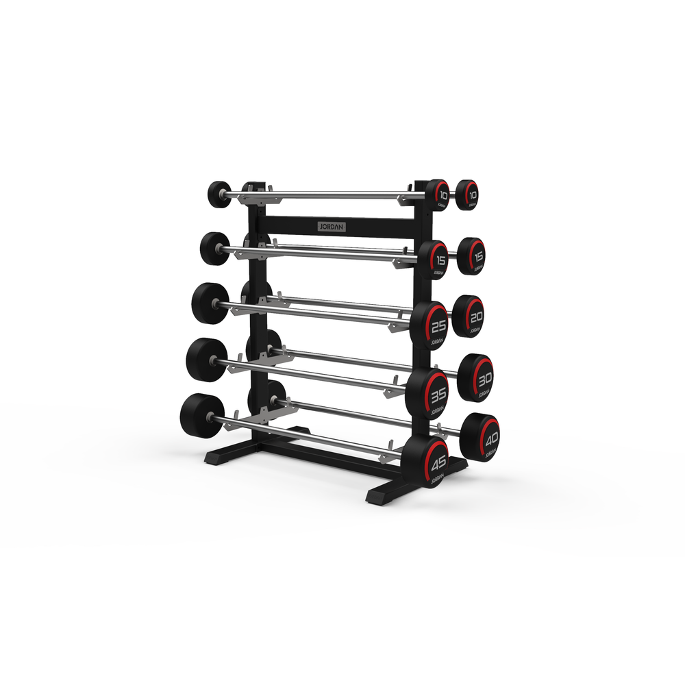 JORDAN Fixed Barbell Rack - Pro Gym Essentials