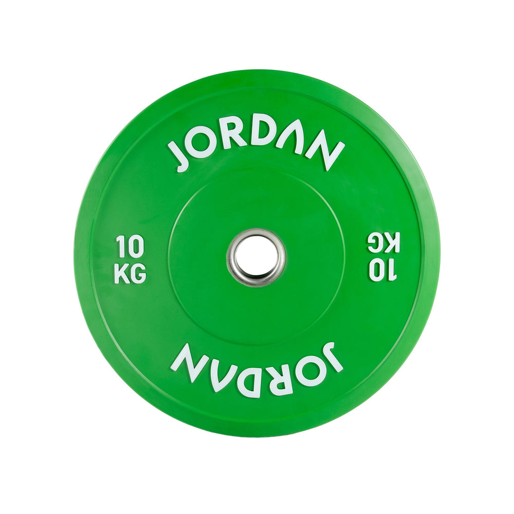 JORDAN Coloured Rubber Bumper Plates - Pro Gym Essentials