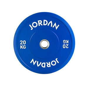 JORDAN Coloured Rubber Bumper Plates - Pro Gym Essentials