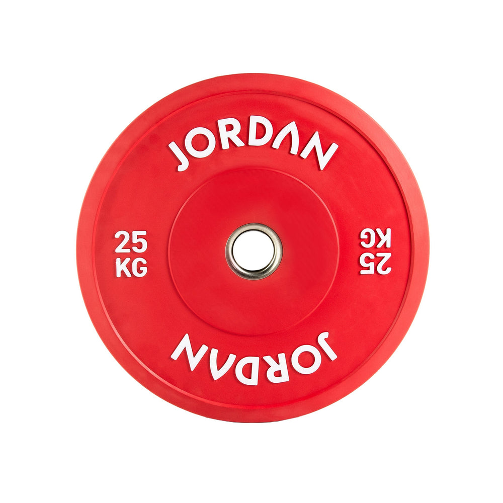 JORDAN Coloured Rubber Bumper Plates - Pro Gym Essentials