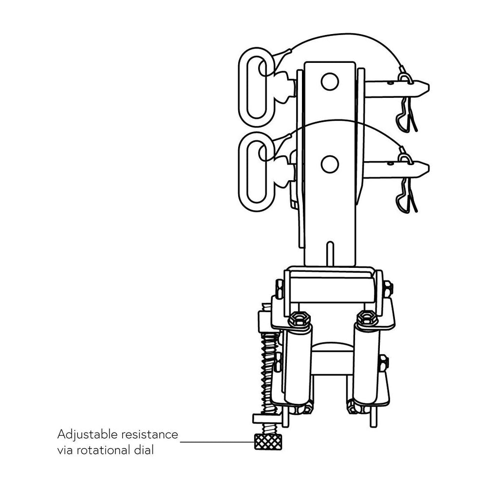 JORDAN HELIX Rope Attachment and Rope - Pro Gym Essentials