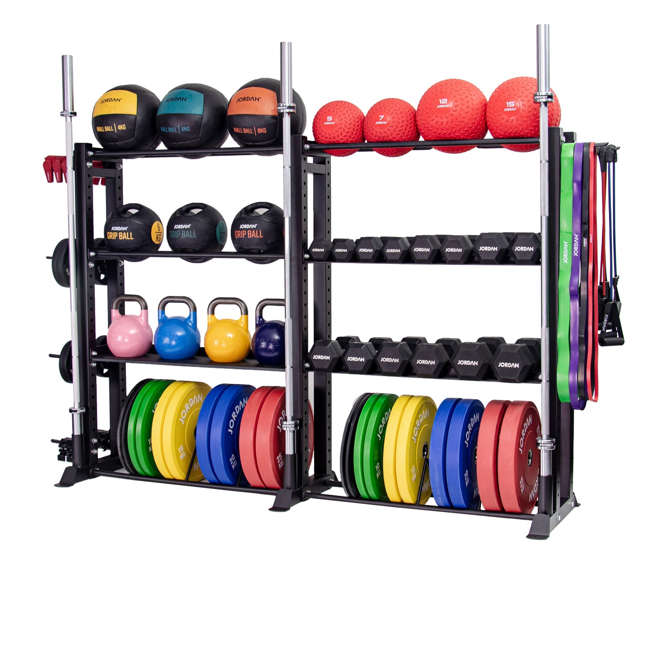 JORDAN HELIX Multi Gym Storage Rack [LTR] - Pro Gym Essentials