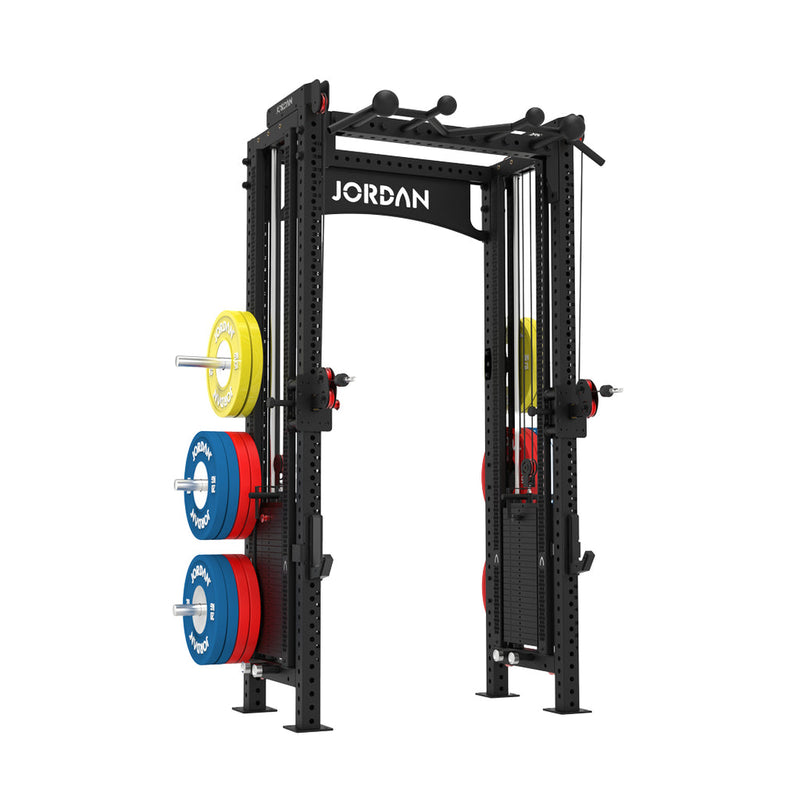 JORDAN J75 Cable Rack - Black - Including J-Hooks & Weight Horns