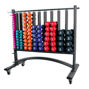 JORDAN Neoprene Studio Hex Dumbbells & Sets - Pro Gym Essentials