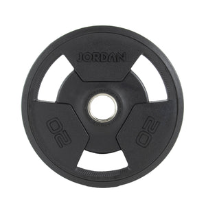 JORDAN Rubber Tri-Grip Olympic Weight Plates - Pro Gym Essentials