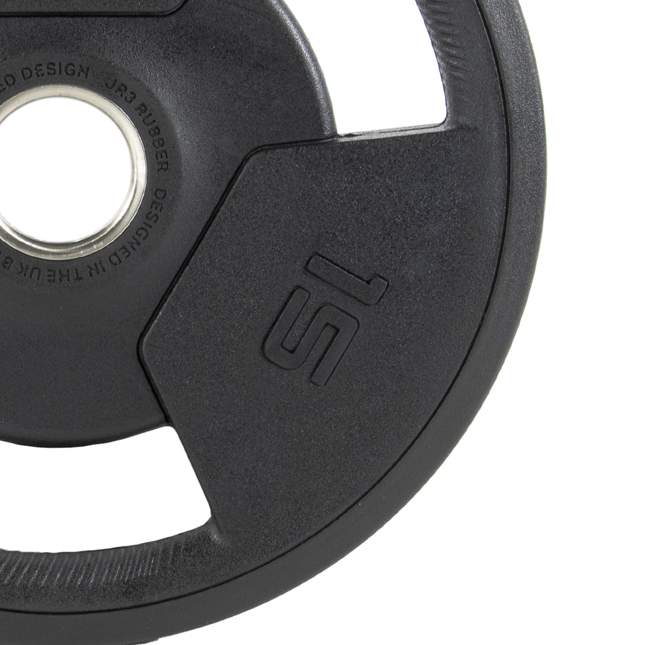 JORDAN Rubber Tri-Grip Olympic Weight Plates - Pro Gym Essentials