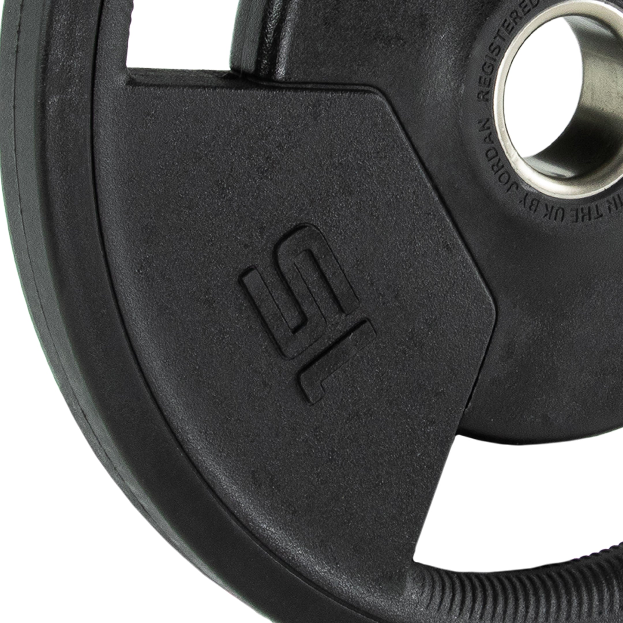 JORDAN Rubber Tri-Grip Olympic Weight Plates - Pro Gym Essentials