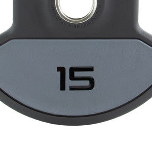 JORDAN Urethane Dual Grip Olympic Plate close-up