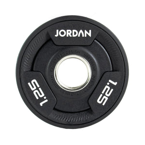 JORDAN Urethane Tri-Grip Olympic Plates - Pro Gym Essentials