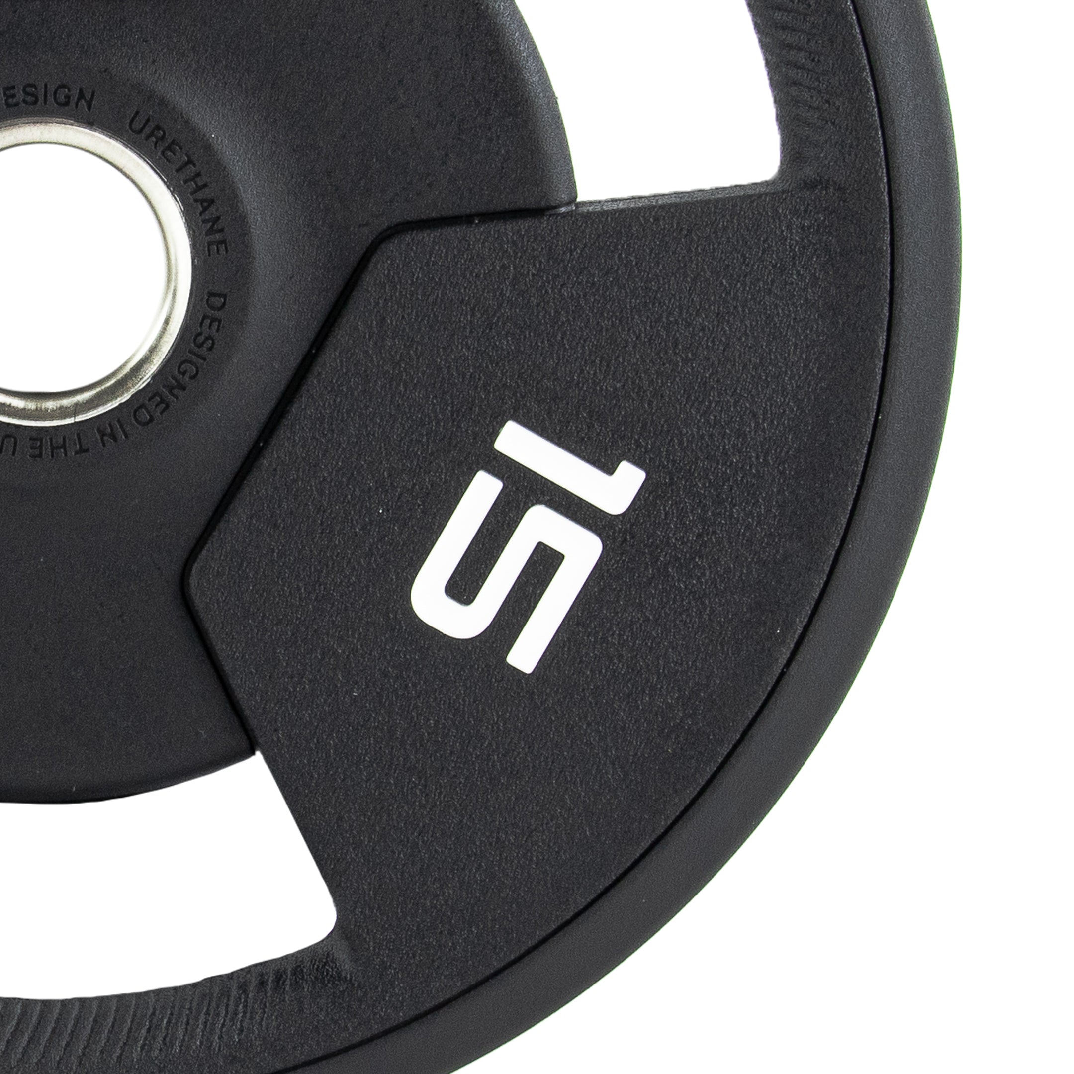 JORDAN Urethane Tri-Grip Olympic Plates - Pro Gym Essentials