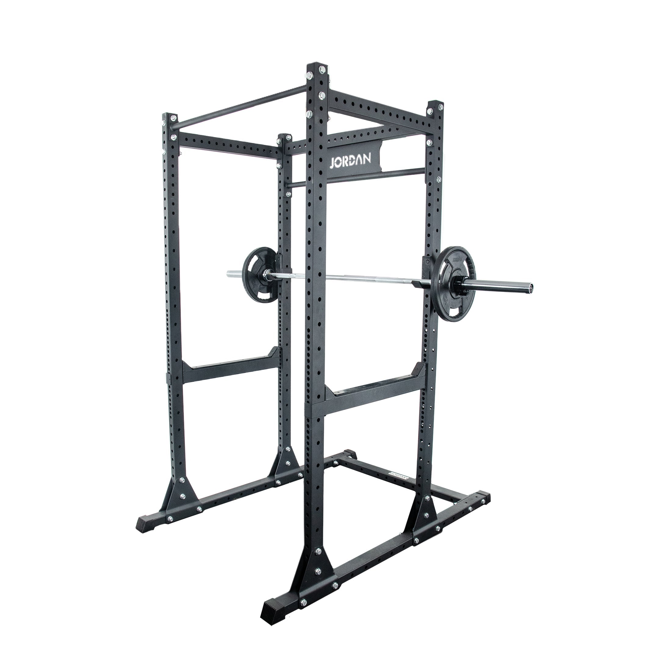 JORDAN HELIX Freestanding Power Rack (LTR) with J-Hooks & Safety Bars - Pro Gym Essentials