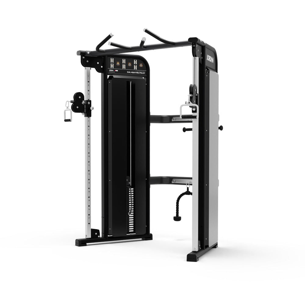 JORDAN HELIX Dual Cable Adjustable Pulley Machine - Pro Gym Essentials