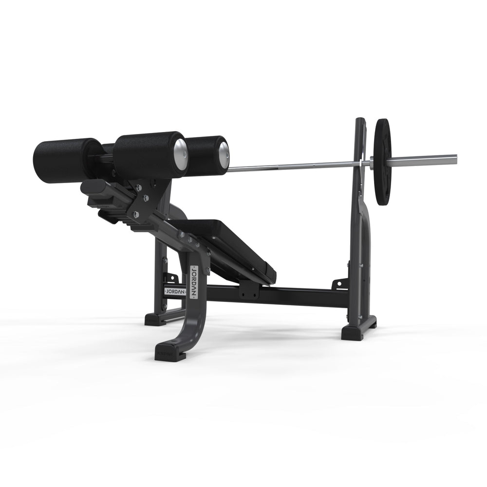 JORDAN Olympic Decline Bench - Pro Gym Essentials
