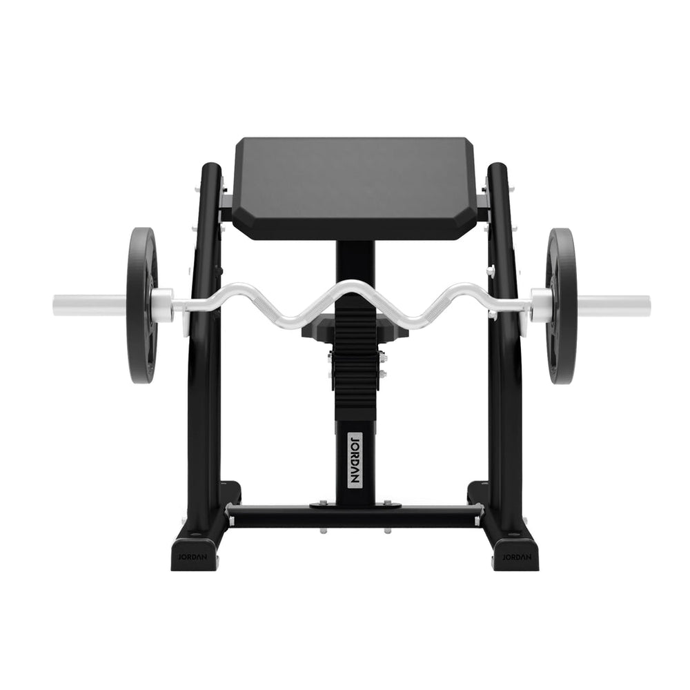 JORDAN Seated Preacher Curl Bench - detail