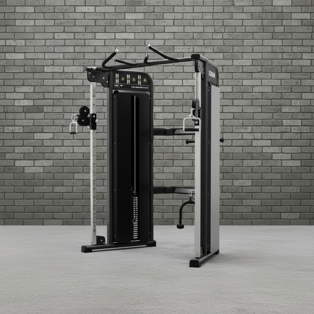 JORDAN HELIX Dual Cable Adjustable Pulley Machine - Pro Gym Essentials