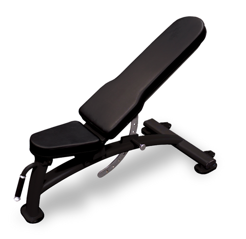 JORDAN Adjustable Incline/Decline Bench (+ 85° to -10°), Black