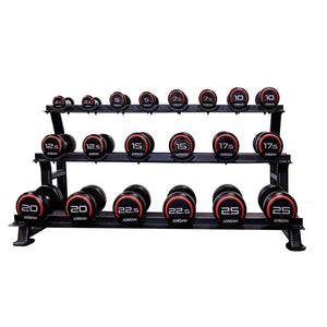 JORDAN 10 Pair 3 Tier Dumbbell Rack