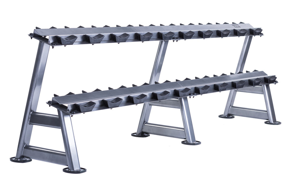 JORDAN 10 Pair Dumbbell Rack - Grey