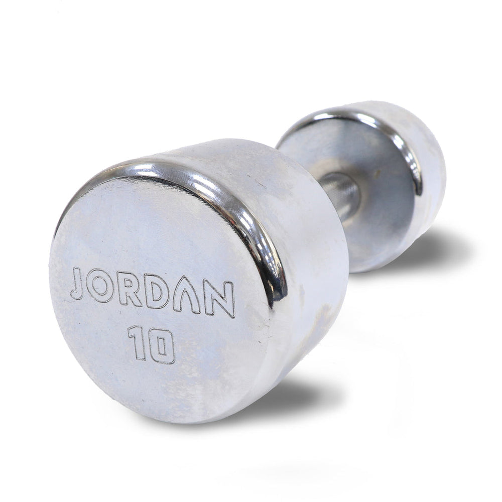 JORDAN 2-12kg Chrome Dumbbells