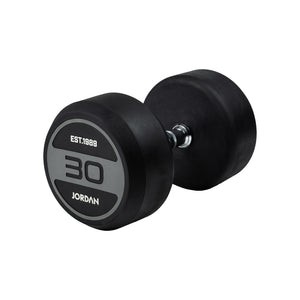 JORDAN Rubber Dumbbell Set - Grey