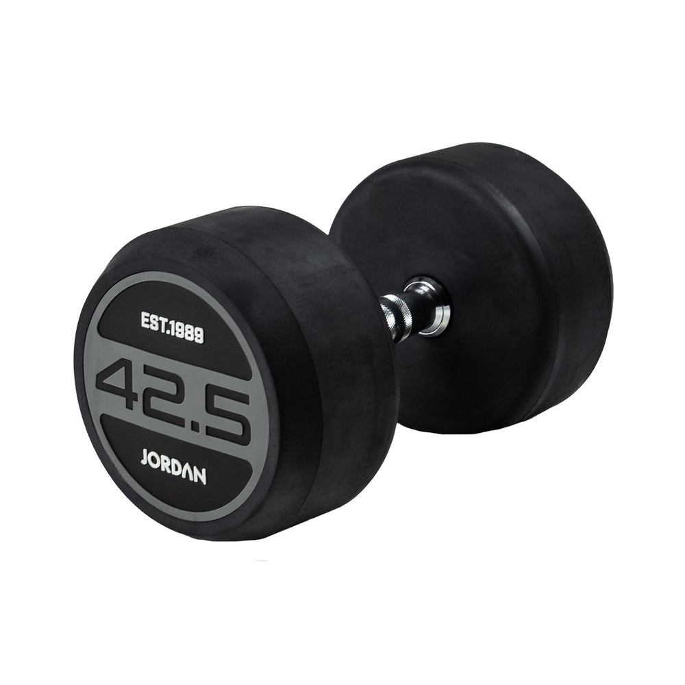JORDAN Rubber Dumbbell Set - Grey