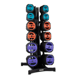 JORDAN Ignite Pump X ™ Urethane Studio Barbell Sets and Plates - Pro Gym Essentials